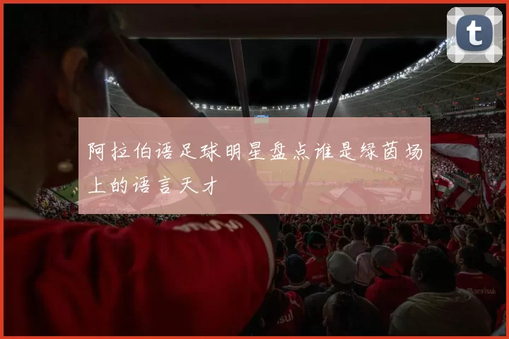 阿拉伯语足球明星盘点谁是绿茵场上的语言天才