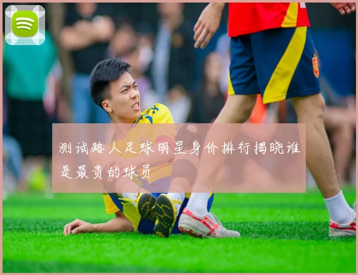 测试路人足球明星身价排行揭晓谁是最贵的球员